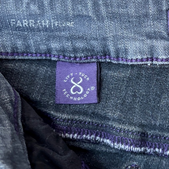 NYDJ Farrah Flare Grey Jeans. Size: 8 - Picture 10 of 12